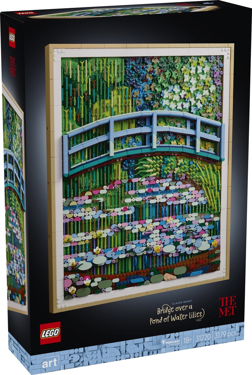 LEGO® 31220 Claude Monet - Most nad stawem z liliami wodnymi - zdjęcie 2
