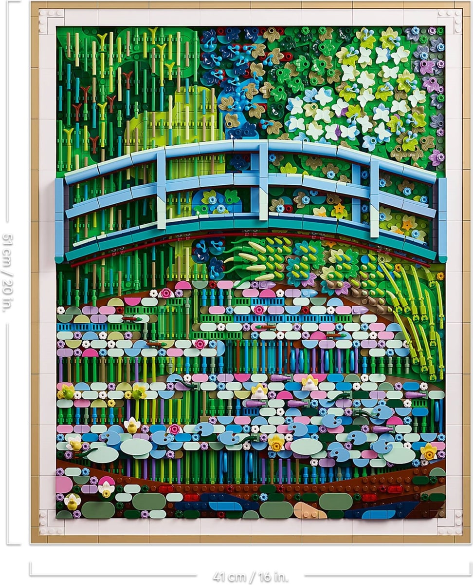LEGO® 31220 Claude Monet - Most nad stawem z liliami wodnymi - zdjęcie 17