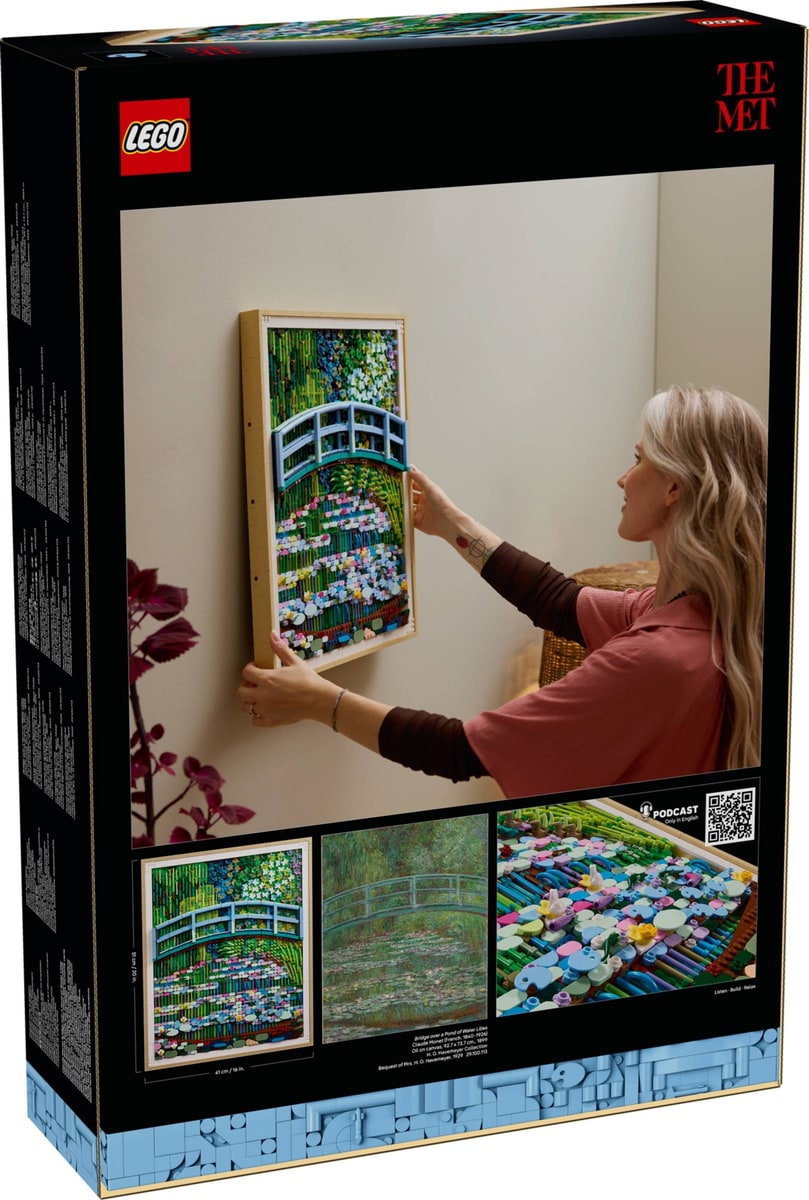 LEGO® 31220 Claude Monet - Most nad stawem z liliami wodnymi - zdjęcie 3