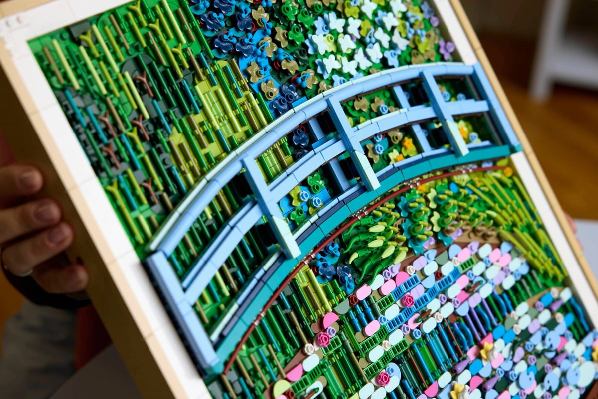LEGO® 31220 Claude Monet - Most nad stawem z liliami wodnymi - zdjęcie 8