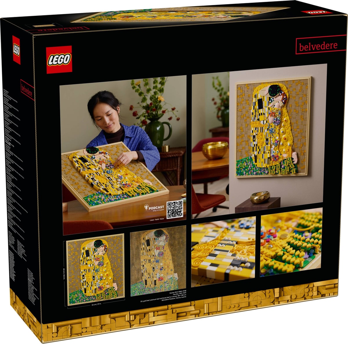 LEGO® 31221 Gustav Klimt - Pocałunek - zdjęcie 3