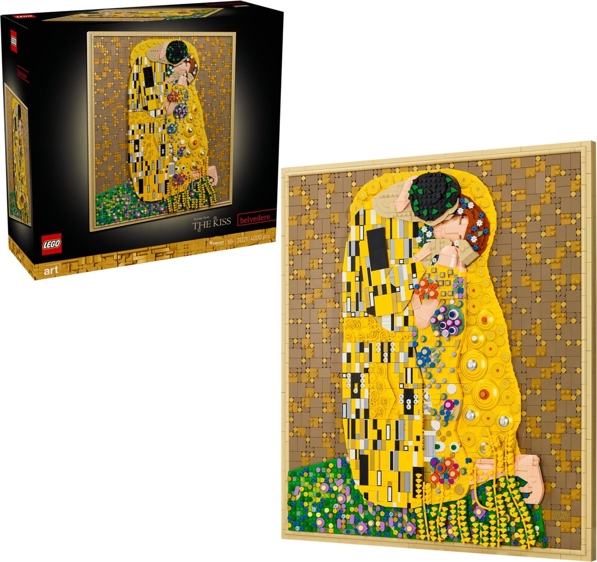 LEGO® 31221 Gustav Klimt - Pocałunek - zdjęcie 4