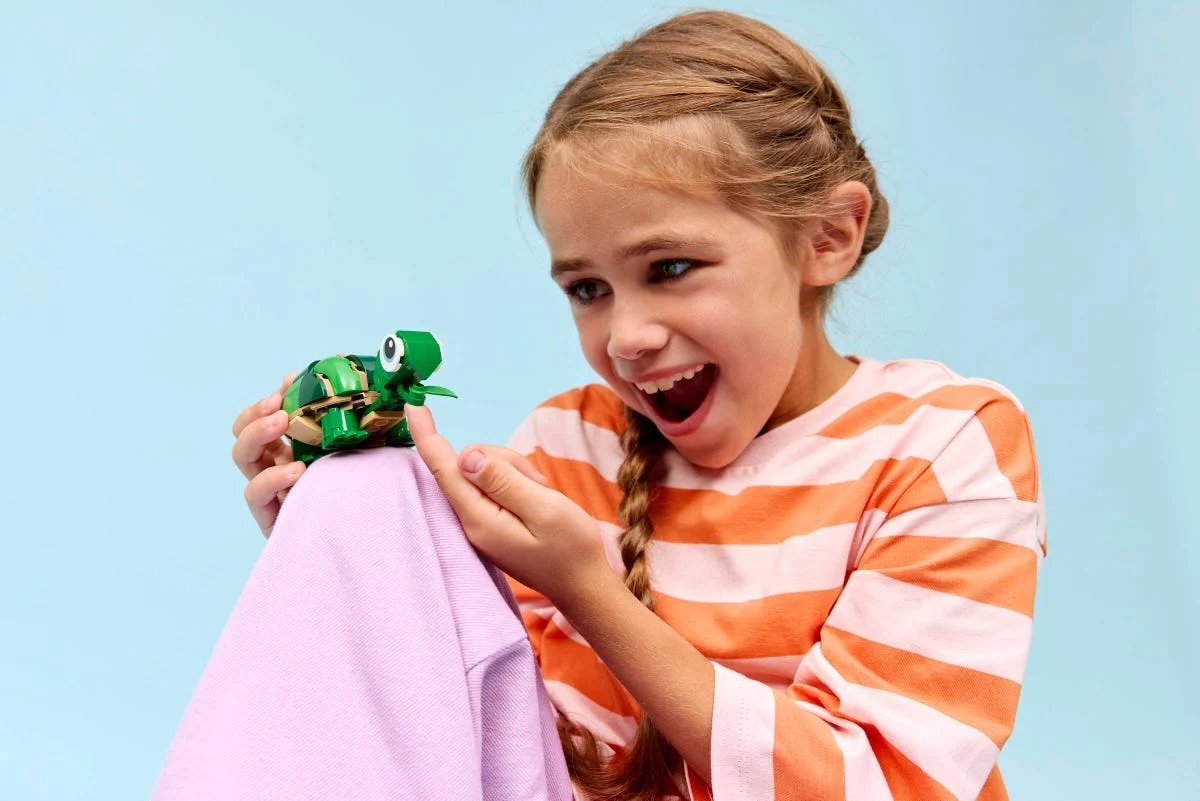 LEGO® 31377 Żółw i kwiat lilii wodnej - zdjęcie 6