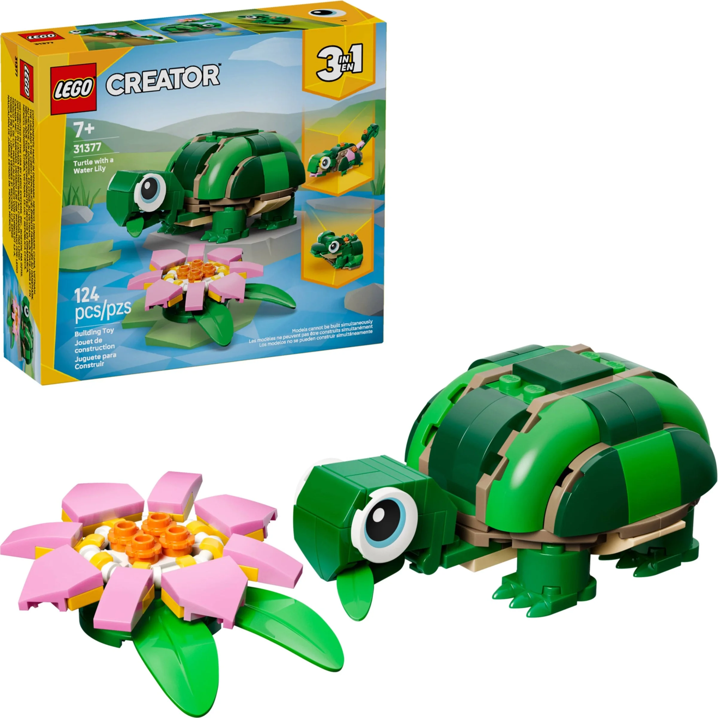 LEGO® 31377 Żółw i kwiat lilii wodnej - zdjęcie 24