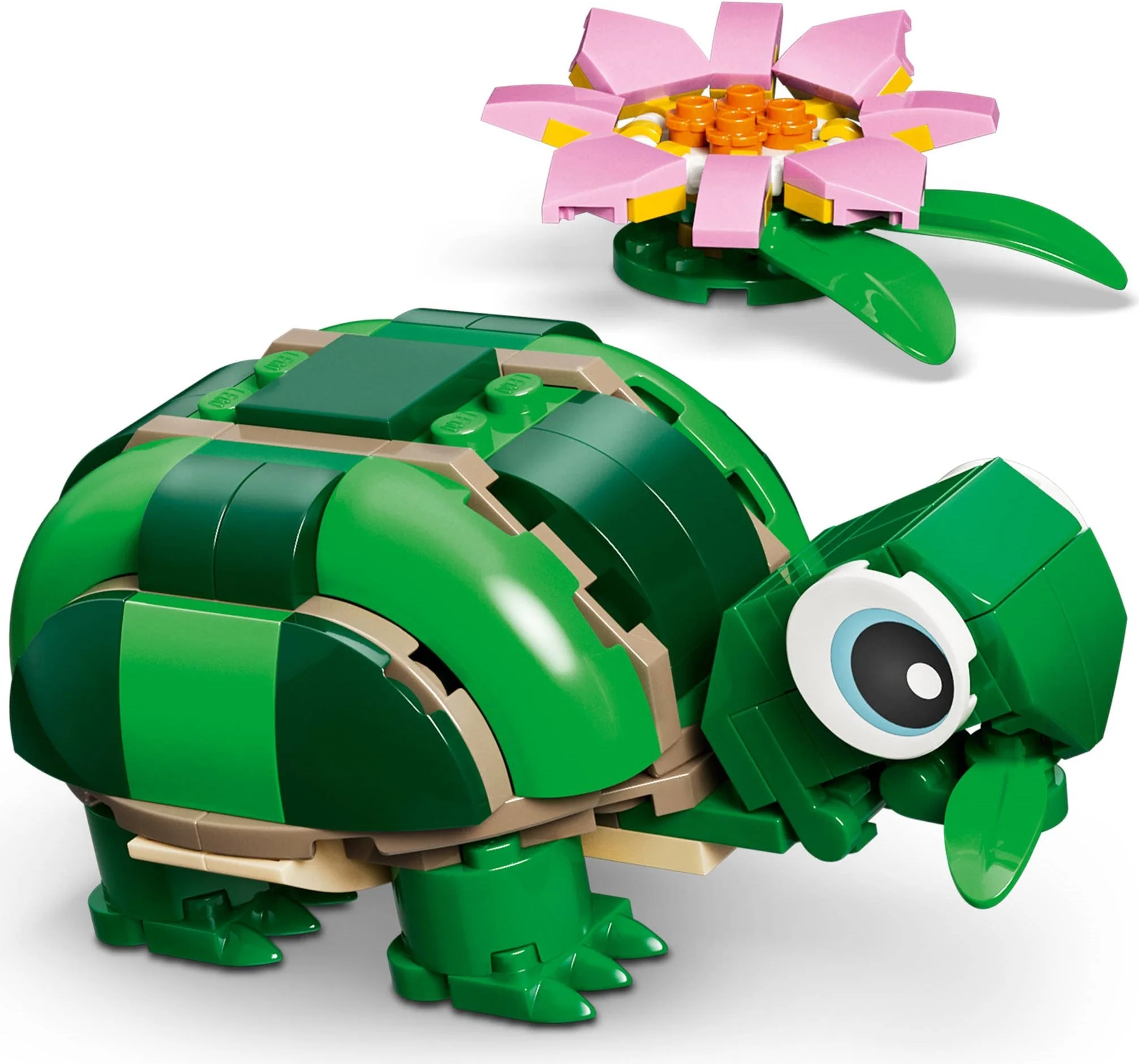 LEGO® 31377 Żółw i kwiat lilii wodnej - zdjęcie 31