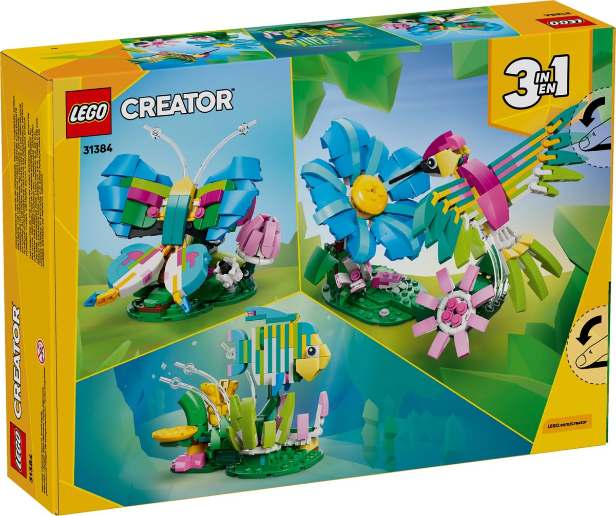 LEGO® 31384 Dzikie zwierzęta: kolorowy koliber - zdjęcie 4