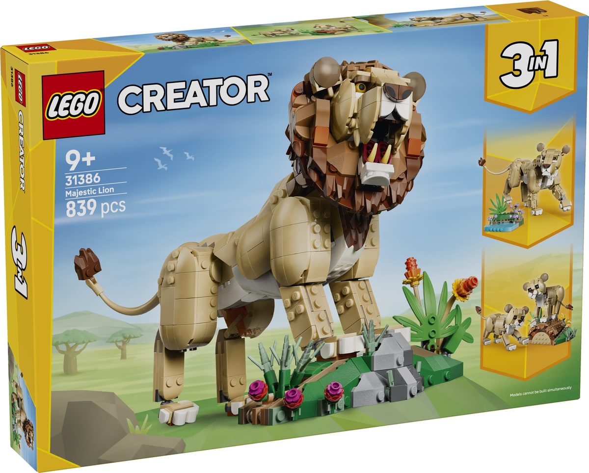 LEGO® 31386 Dzikie zwierzęta: Dumny lew - zdjęcie 2