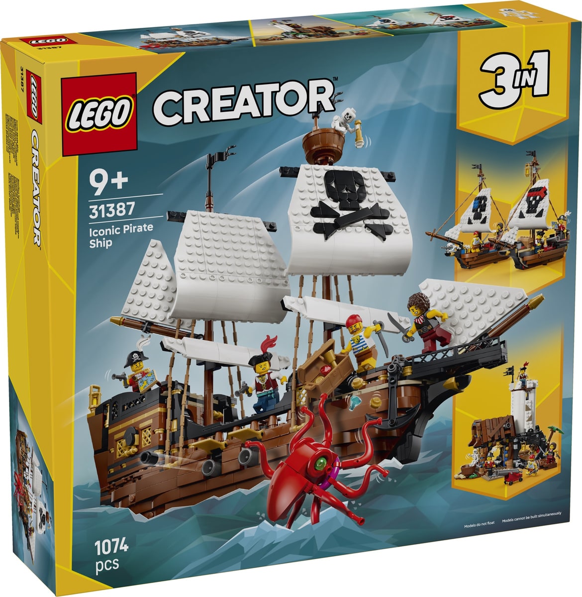 LEGO® 31387 Legendarny statek piracki - zdjęcie 2