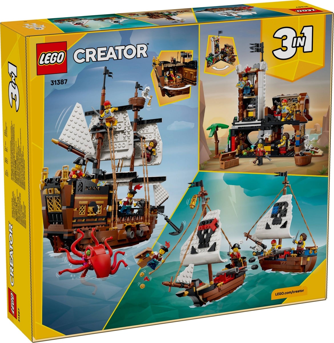 LEGO® 31387 Legendarny statek piracki - zdjęcie 4