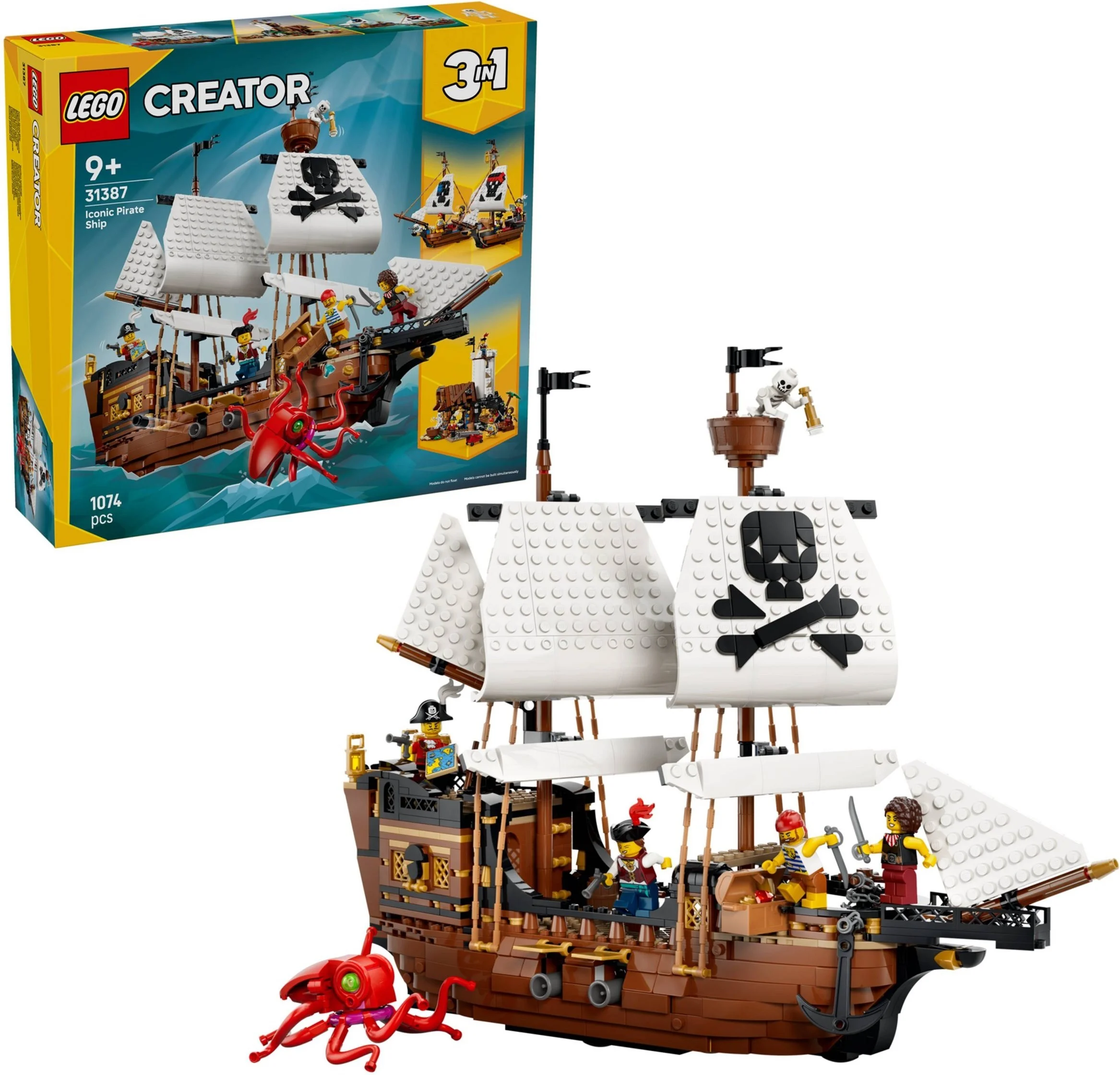 LEGO® 31387 Legendarny statek piracki - zdjęcie 5