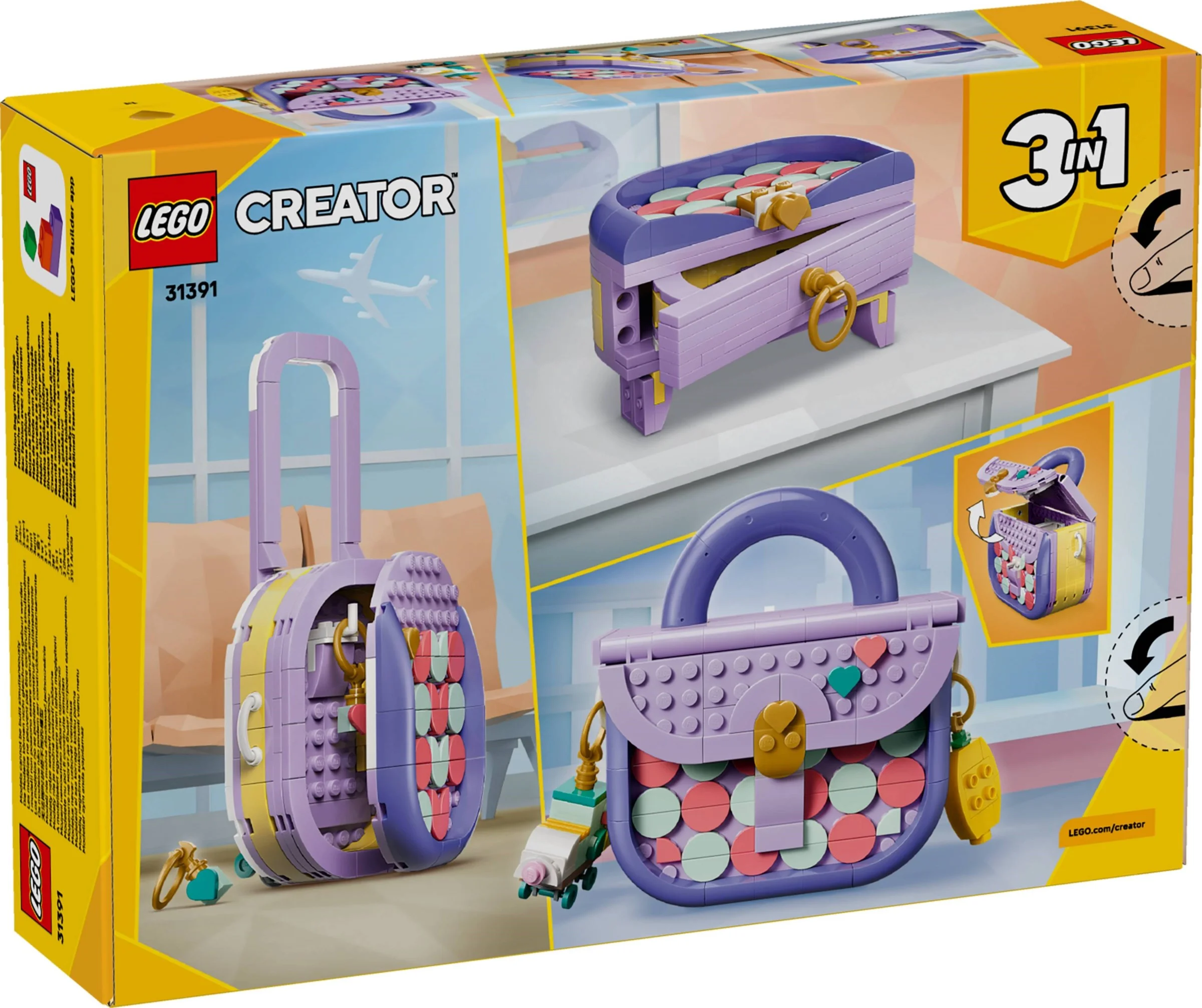 LEGO® 31391 Modna torebka ze schowkiem - zdjęcie 2