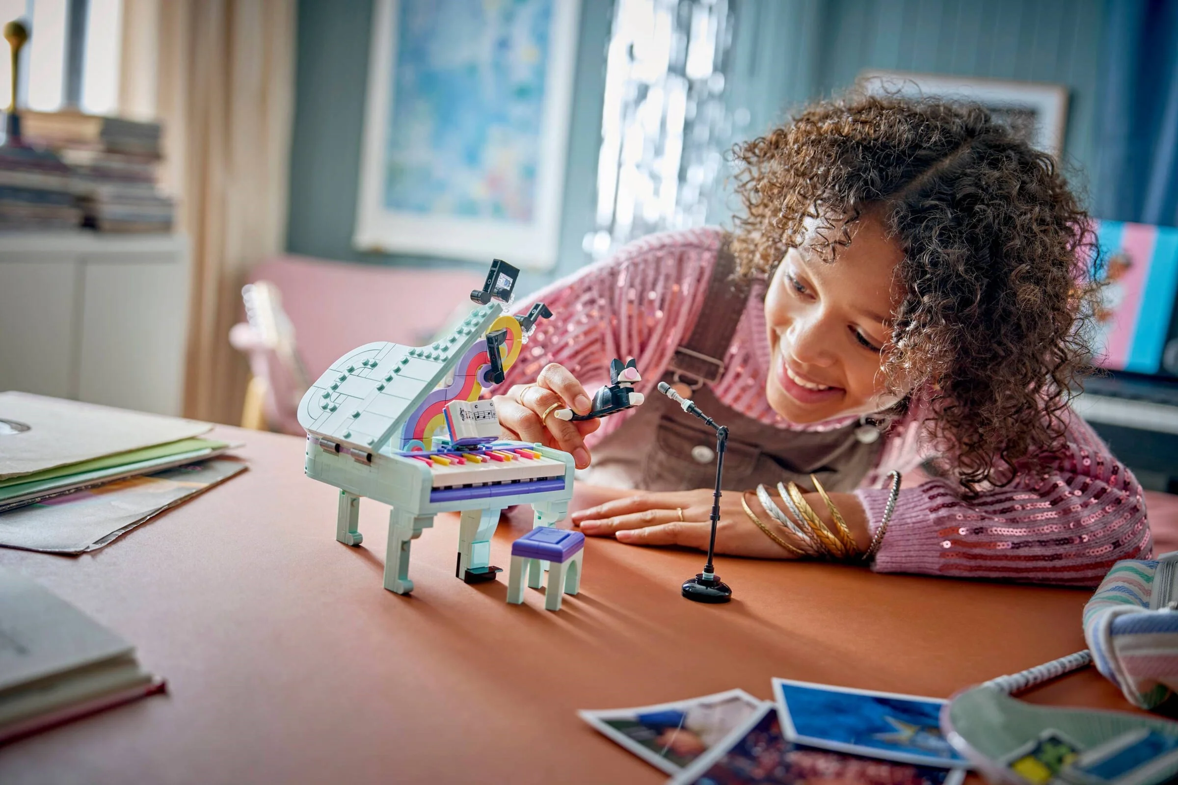 LEGO® 31392 Dekoracyjny fortepian z kotem - zdjęcie 7