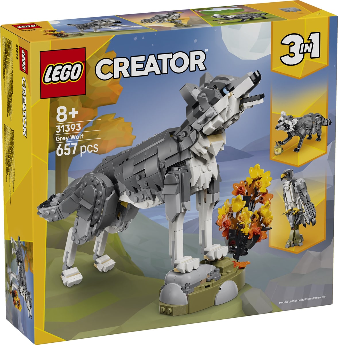 LEGO® 31393 Leśne zwierzęta: Wilk szary - zdjęcie 2