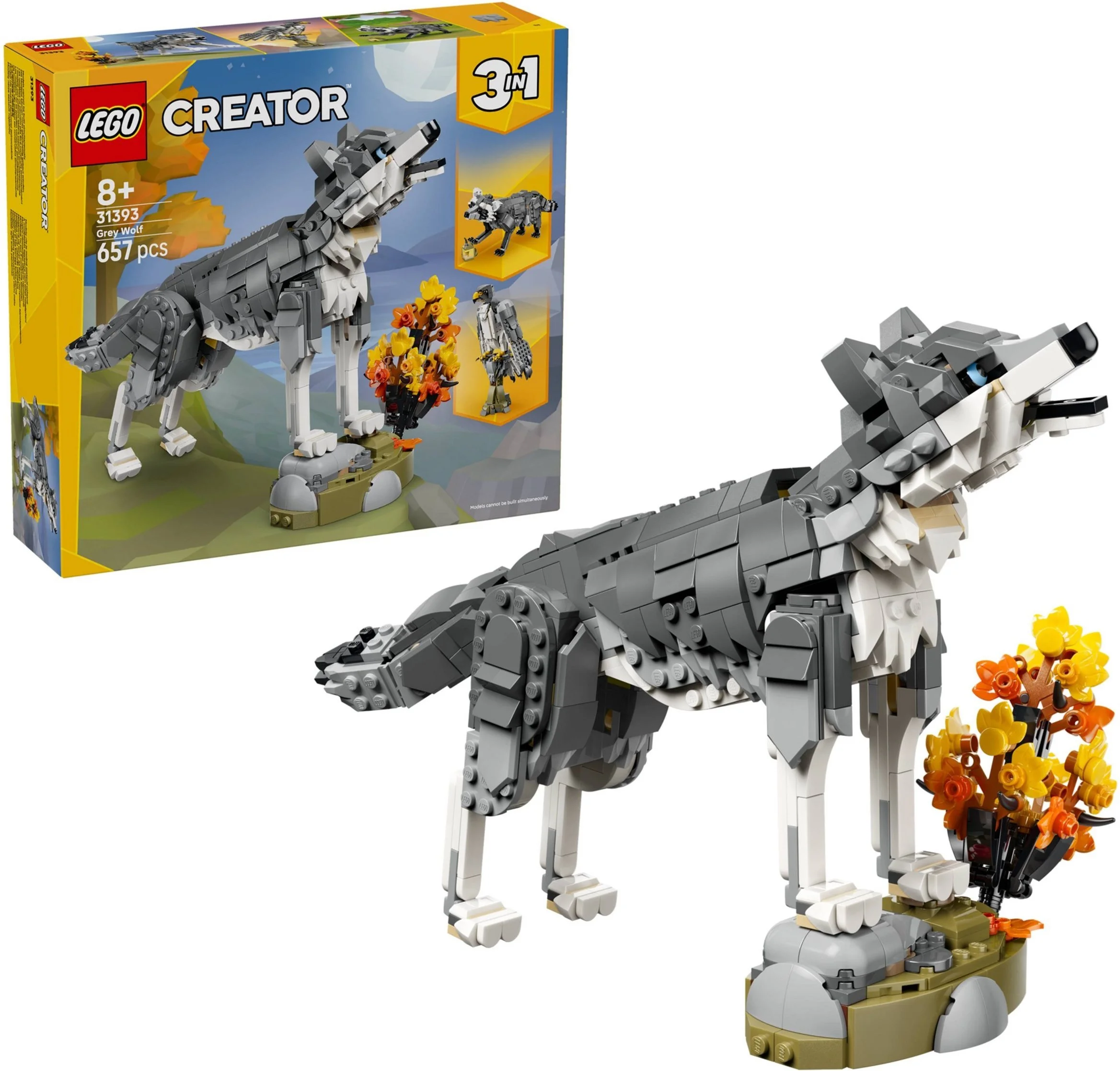 LEGO® 31393 Leśne zwierzęta: Wilk szary - zdjęcie 5