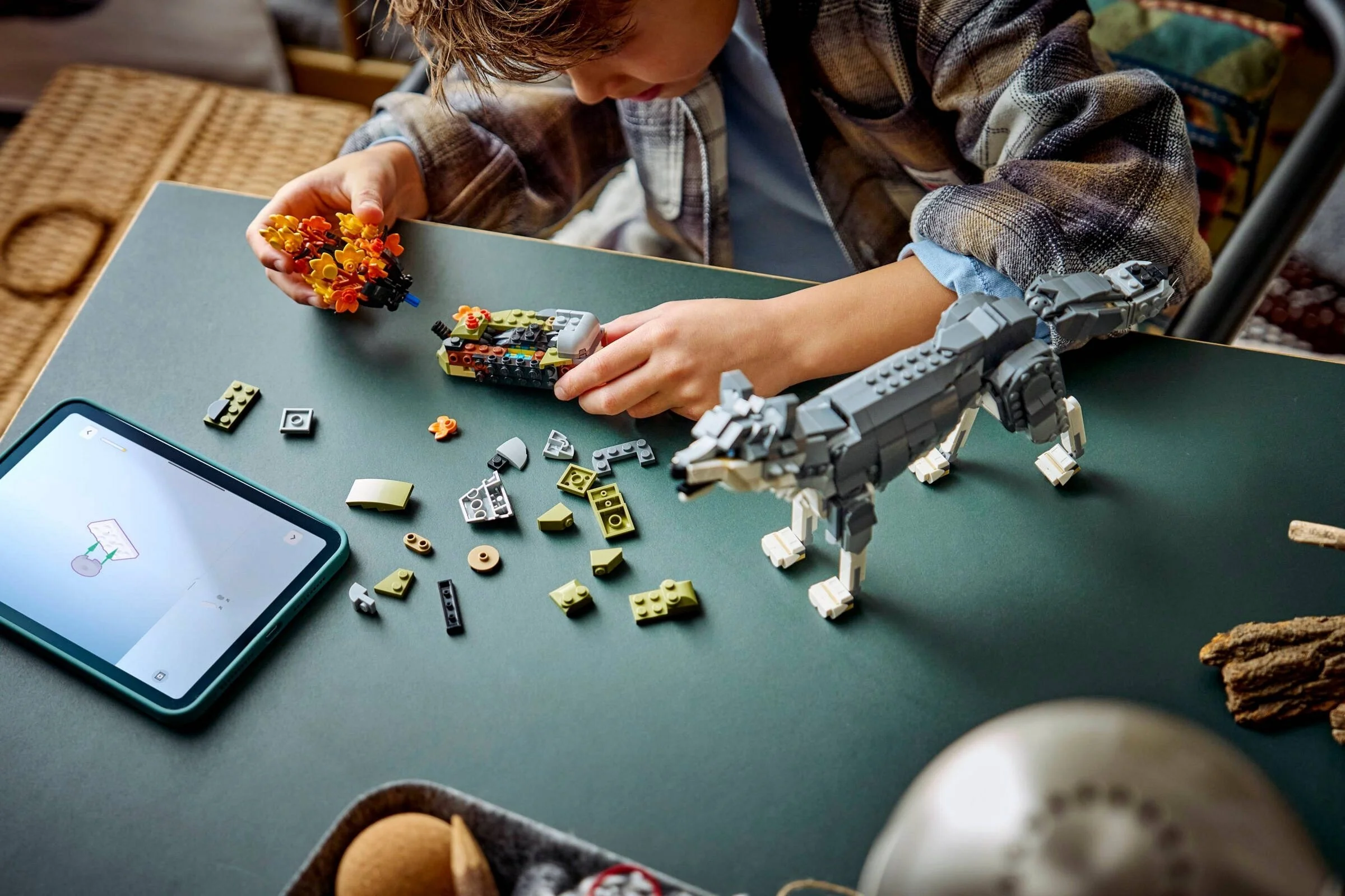 LEGO® 31393 Leśne zwierzęta: Wilk szary - zdjęcie 7