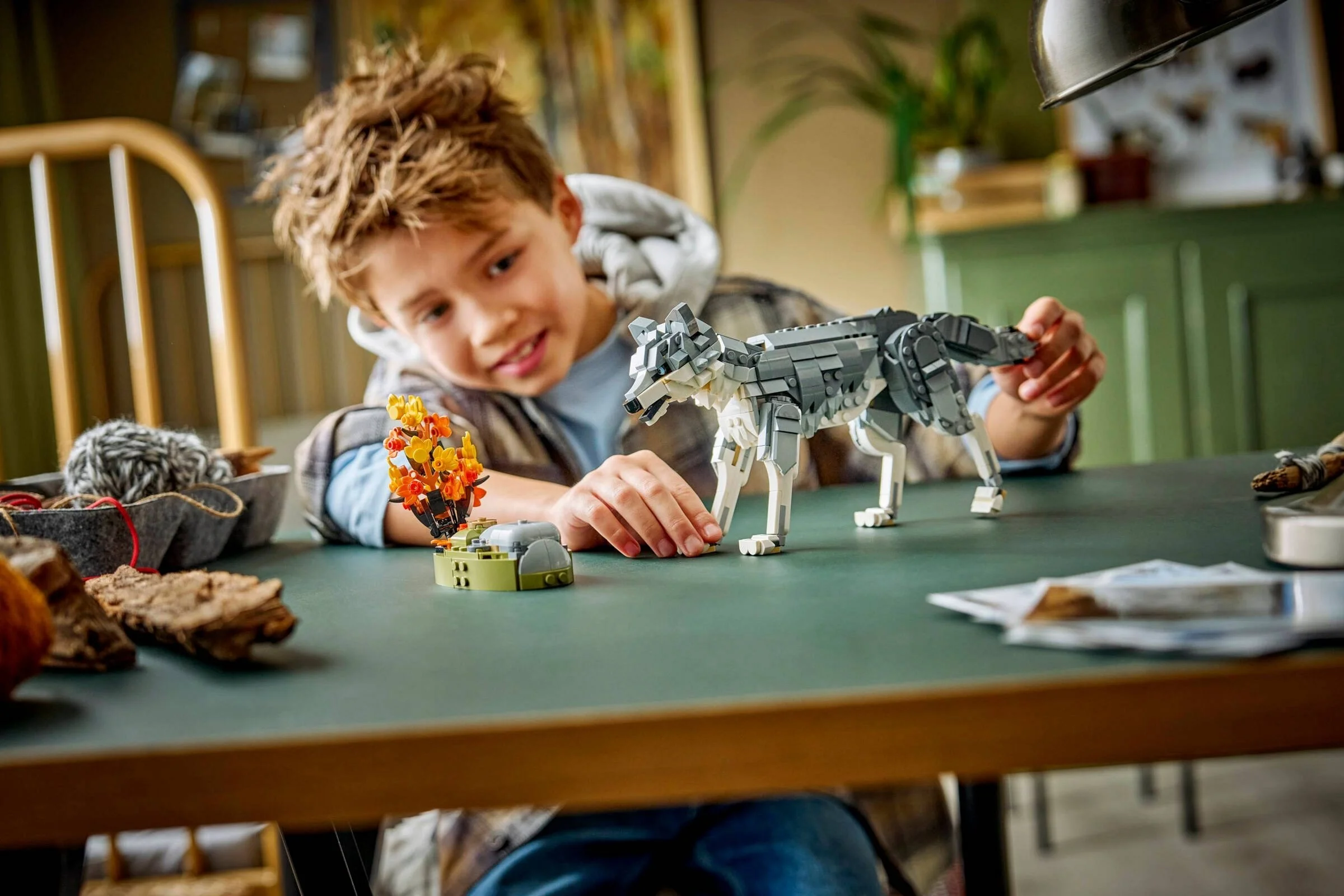 LEGO® 31393 Leśne zwierzęta: Wilk szary - zdjęcie 9