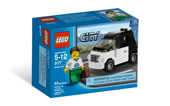 LEGO® 3177 Mały Samochód zestaw klocki Misb 2010 mikołaj choinka - zdjęcie 4