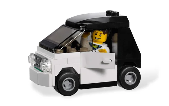 LEGO® 3177 Mały Samochód zestaw klocki Misb 2010 mikołaj choinka - zdjęcie 5