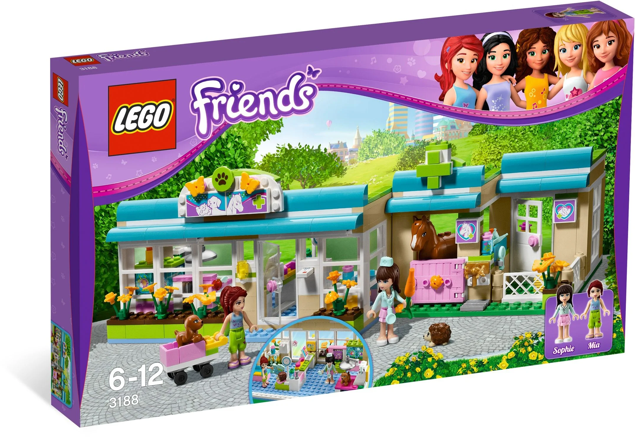 LEGO® 3188 Heartlake Vet Nowy - zdjęcie 2