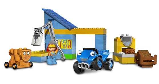 LEGO® 3299 Scrambler and Dizzy at Bob's Workshop