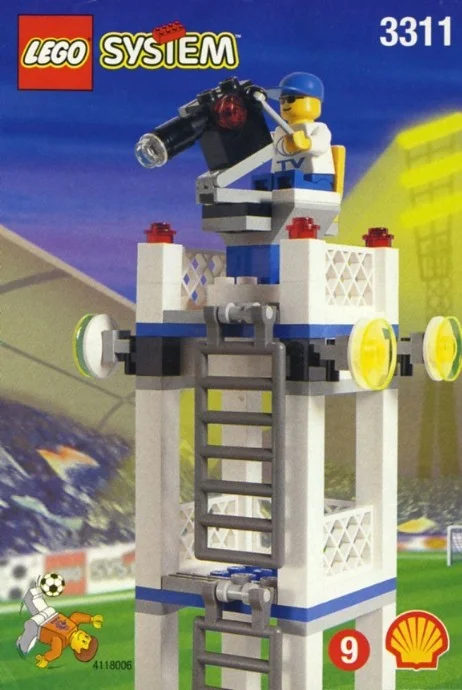 nowy Lego System Sport wieża operatora kamery piłka nożna Misb 1998