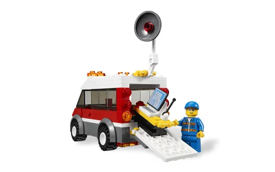 LEGO® 3366 Klocki Kosmos Wyrzutnia Satelitów. Nowy - zdjęcie 6