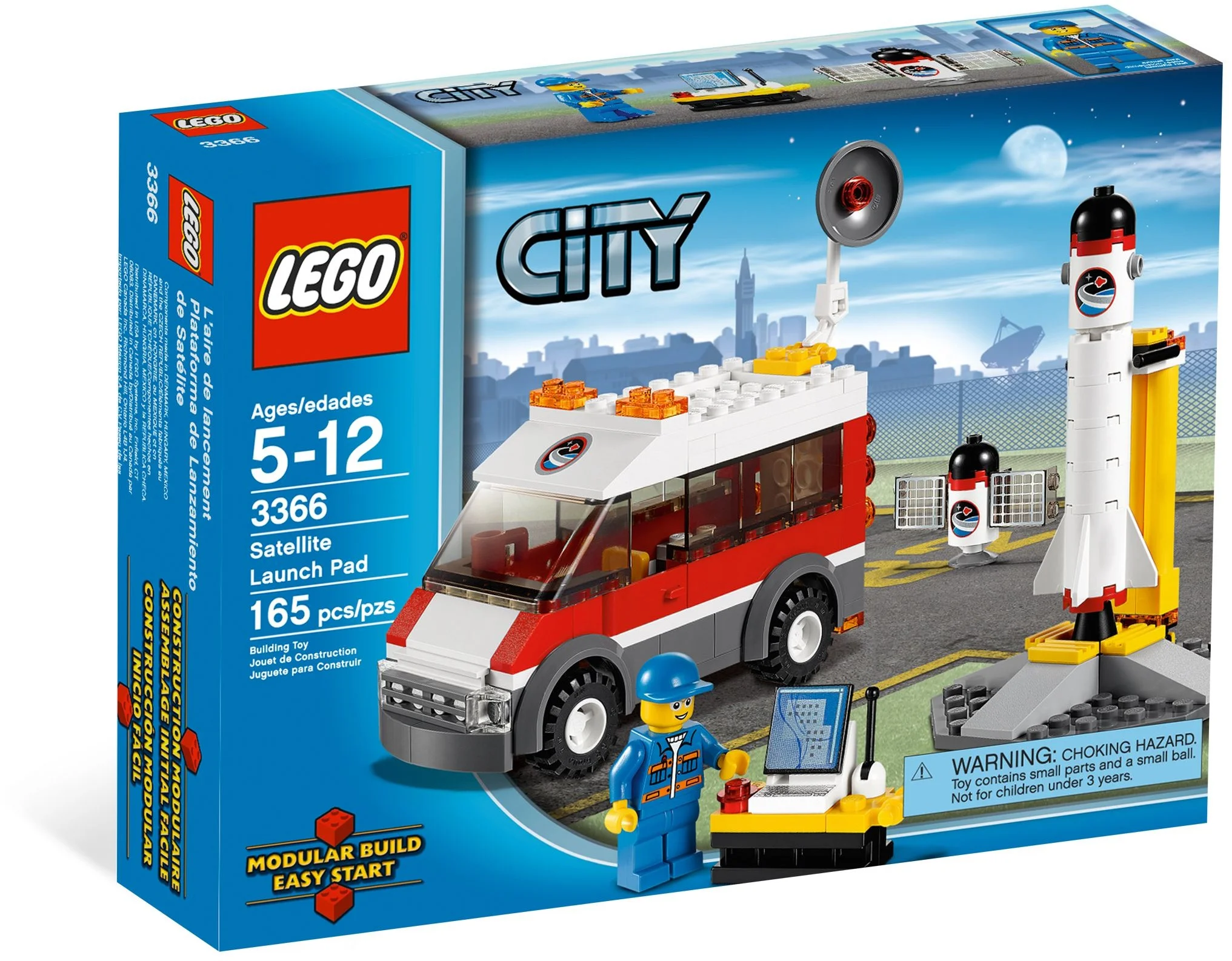 LEGO® 3366 Klocki Kosmos Wyrzutnia Satelitów. Nowy - zdjęcie 9
