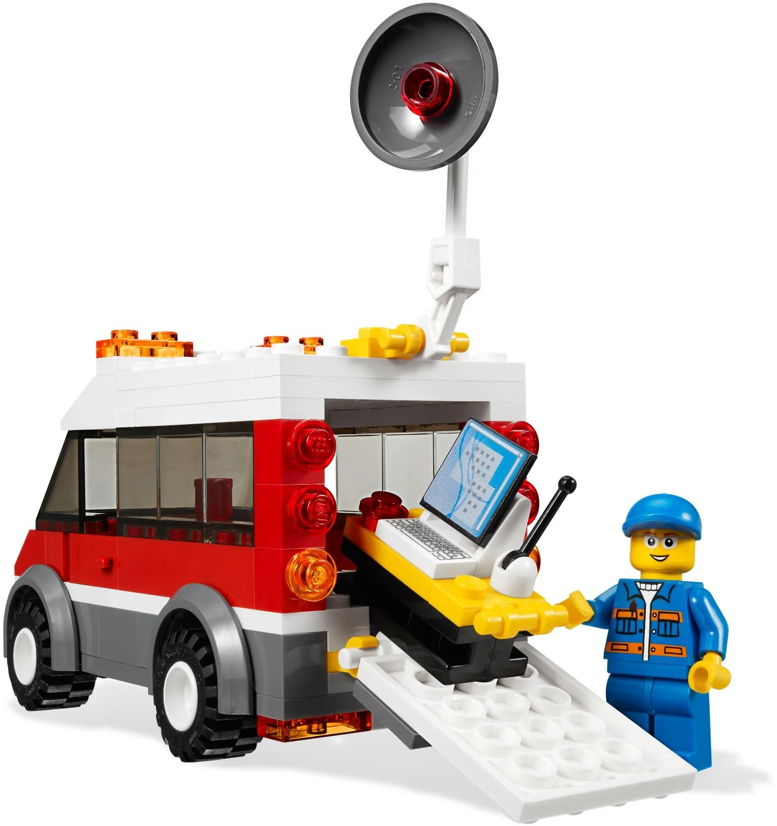 LEGO® 3366 Klocki Kosmos Wyrzutnia Satelitów. Nowy - zdjęcie 10