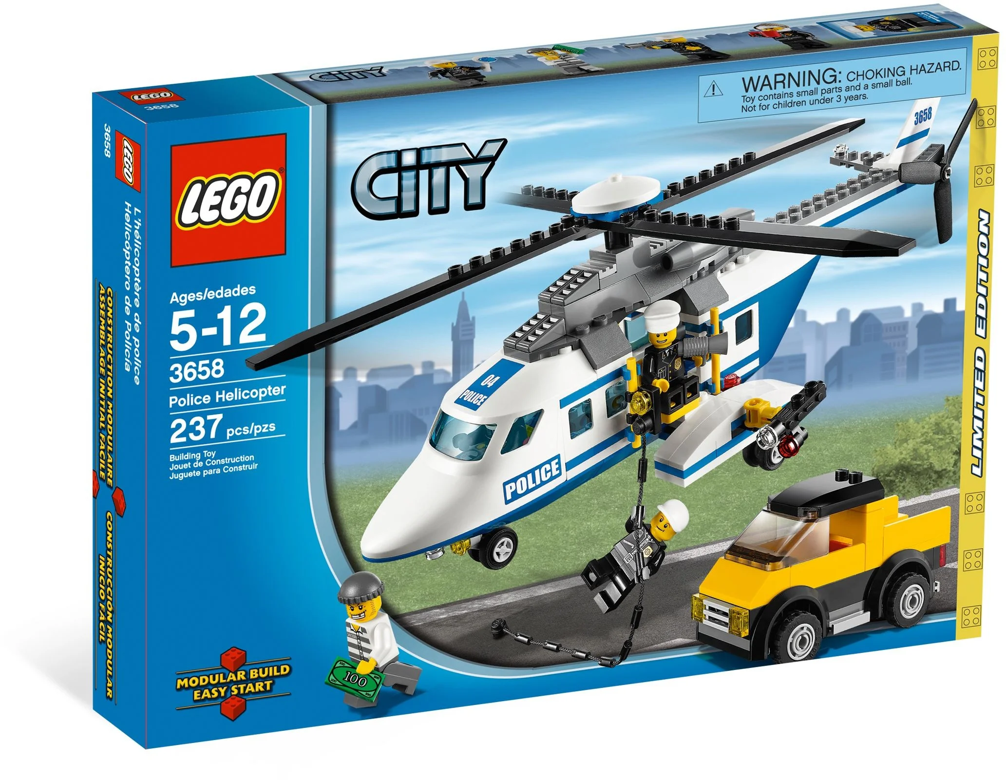LEGO® 3658 Helikopter Policyjny Limitowana Edy - zdjęcie 16