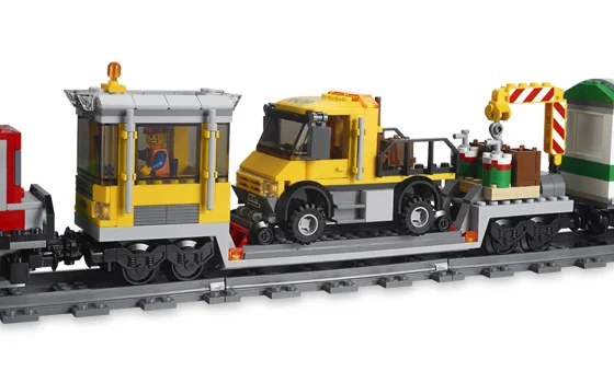 LEGO® 3677 Pociąg towarowy, czerwony Unikat - zdjęcie 14