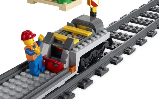 LEGO® 3677 Pociąg towarowy, czerwony Unikat - zdjęcie 15