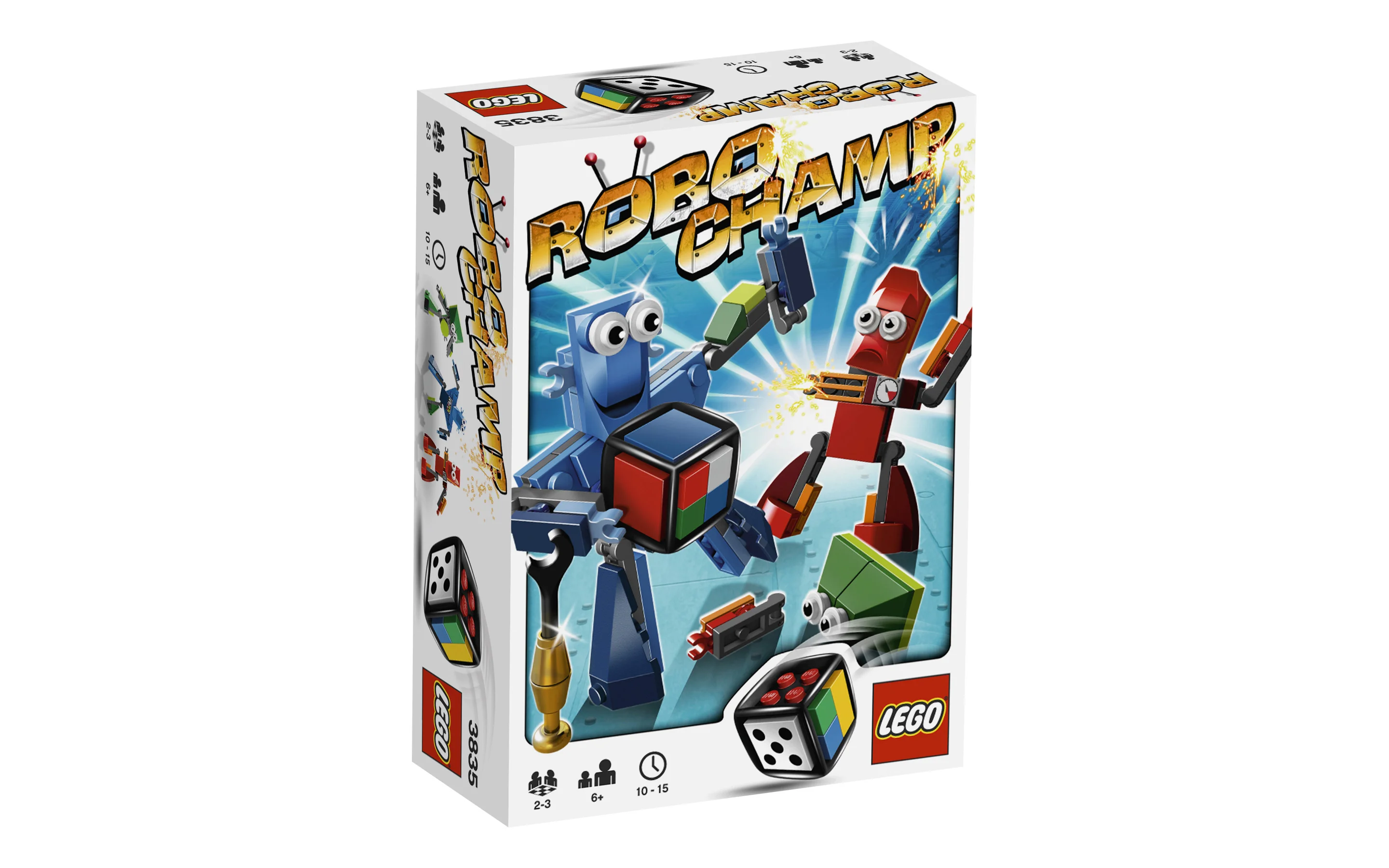 LEGO® 3835 Gra Lego Robo Champ unikat gra z 2009 roku zafoliowana - zdjęcie 3