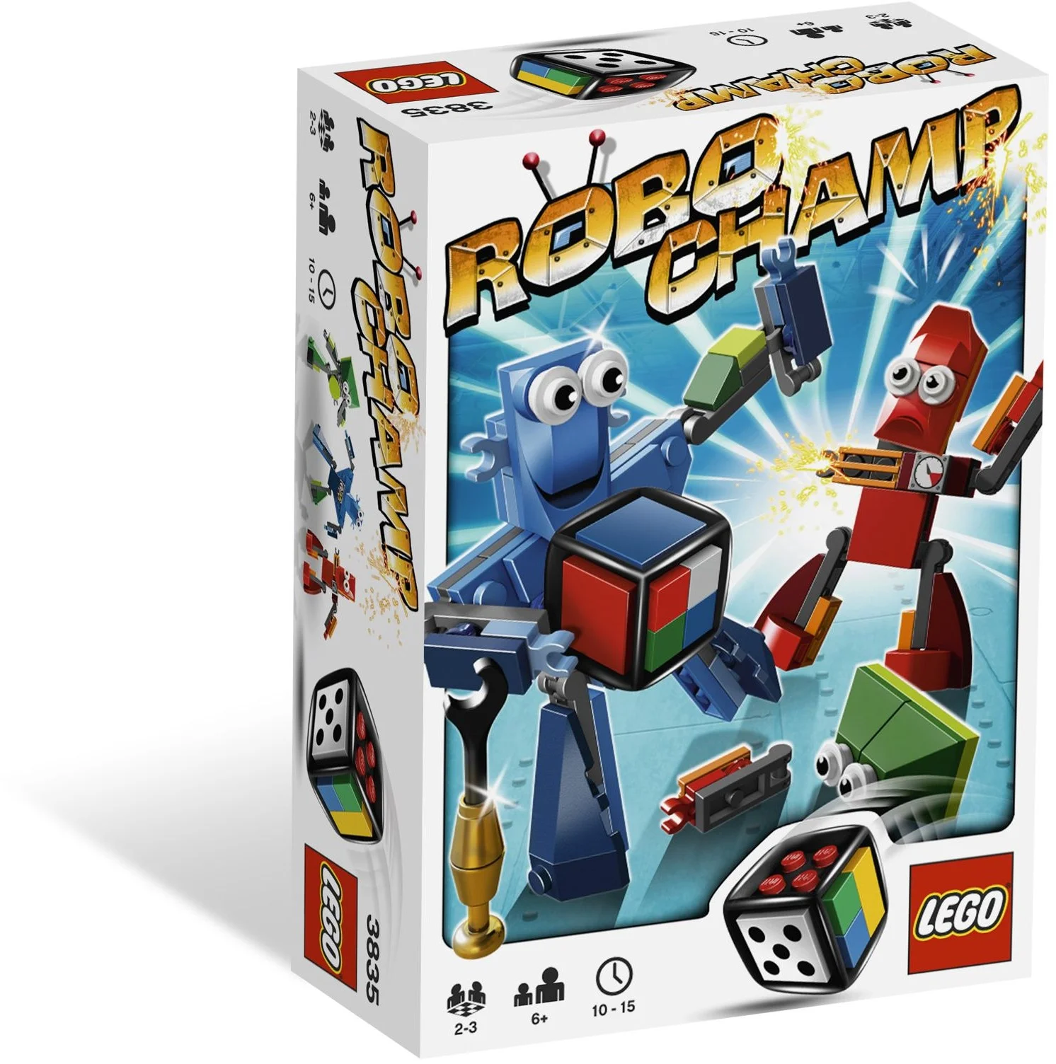 LEGO® 3835 Gra Lego Robo Champ unikat gra z 2009 roku zafoliowana - zdjęcie 9