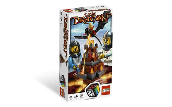 LEGO® 3838 Lava Dragon Smok Misb 2009 choinka mikołaj - zdjęcie 2
