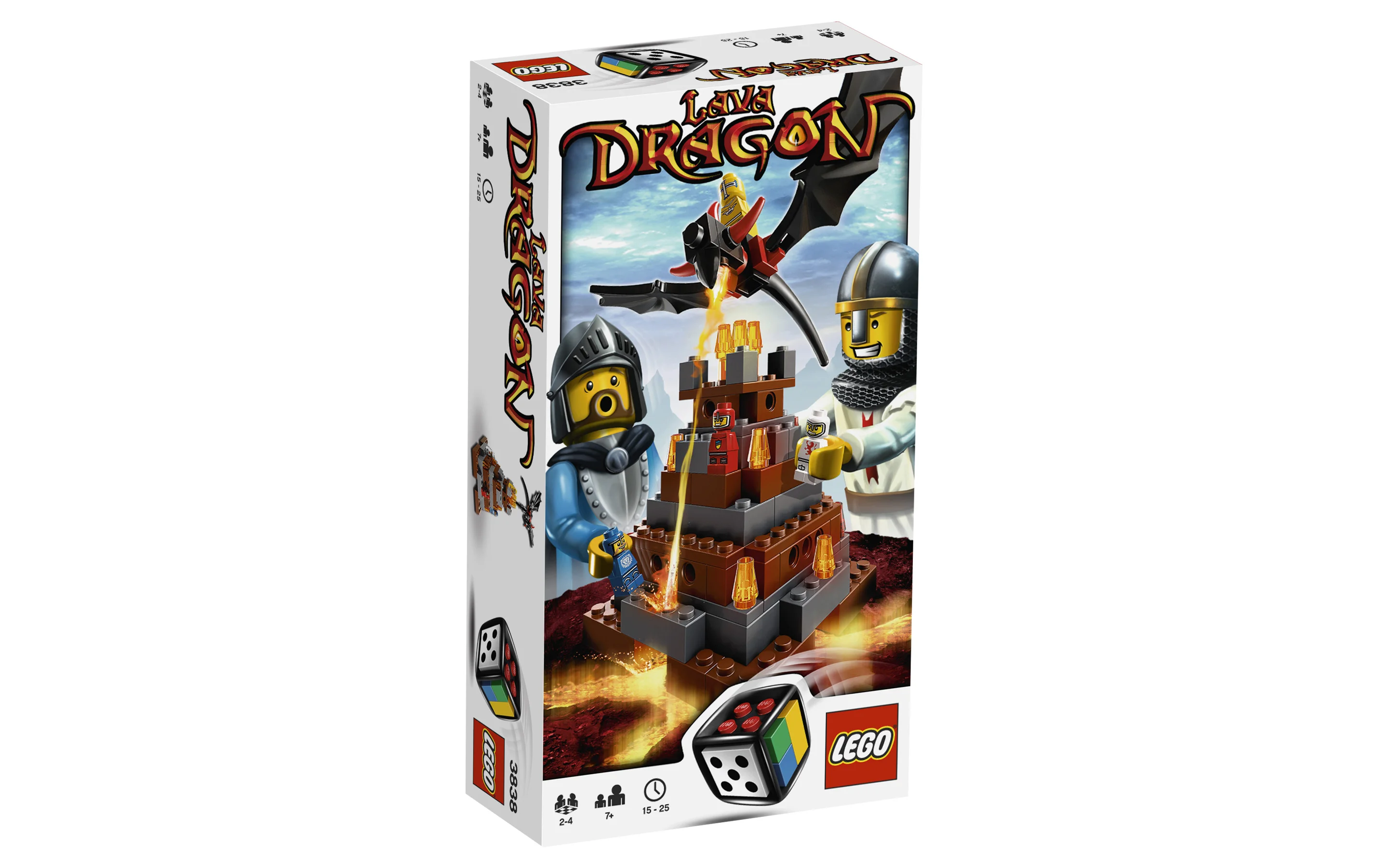 LEGO® 3838 Lava Dragon Smok Misb 2009 choinka mikołaj - zdjęcie 3