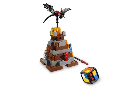 LEGO® 3838 Lava Dragon Smok Misb 2009 choinka mikołaj - zdjęcie 4