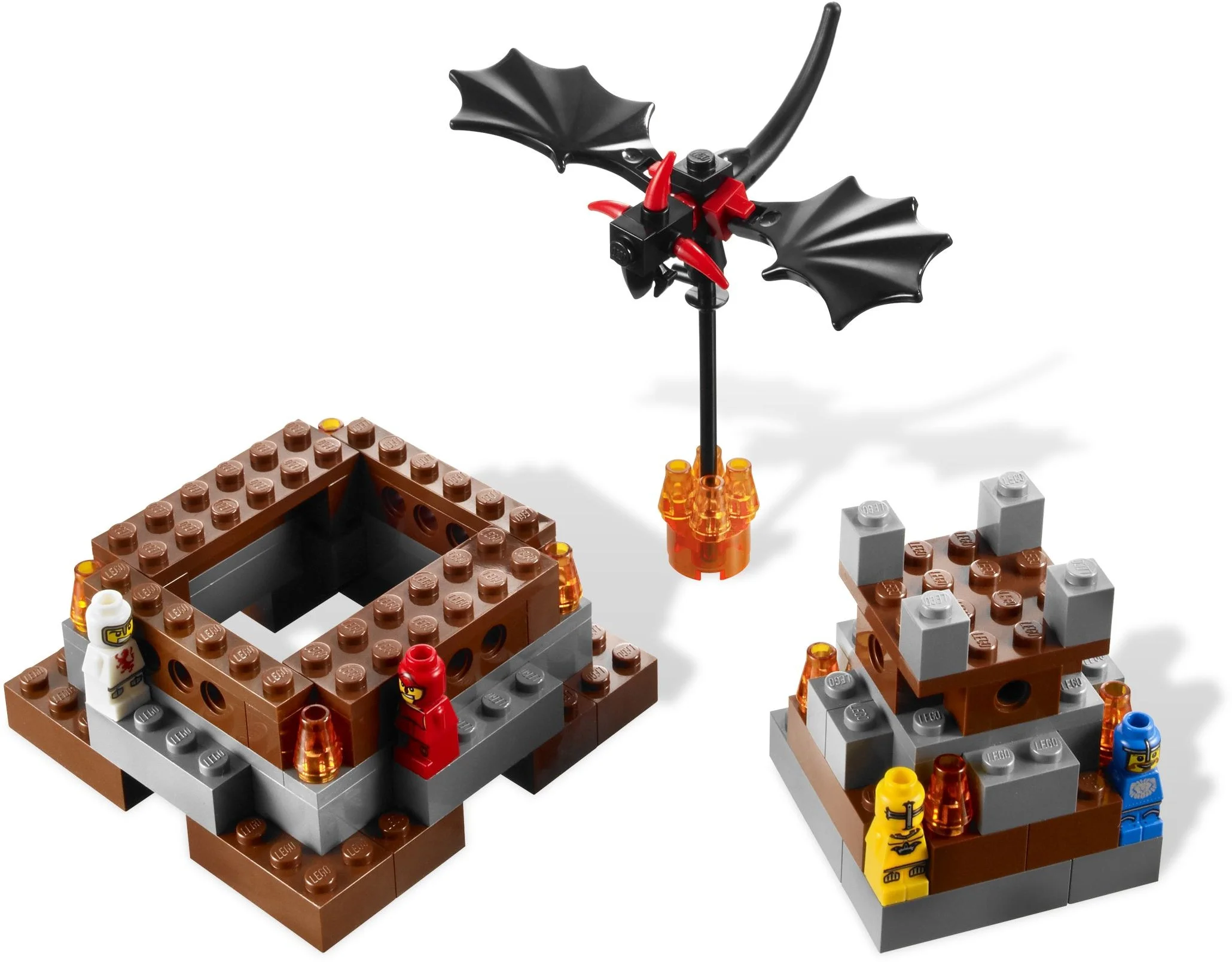 LEGO® 3838 Lava Dragon Smok Misb 2009 choinka mikołaj - zdjęcie 8