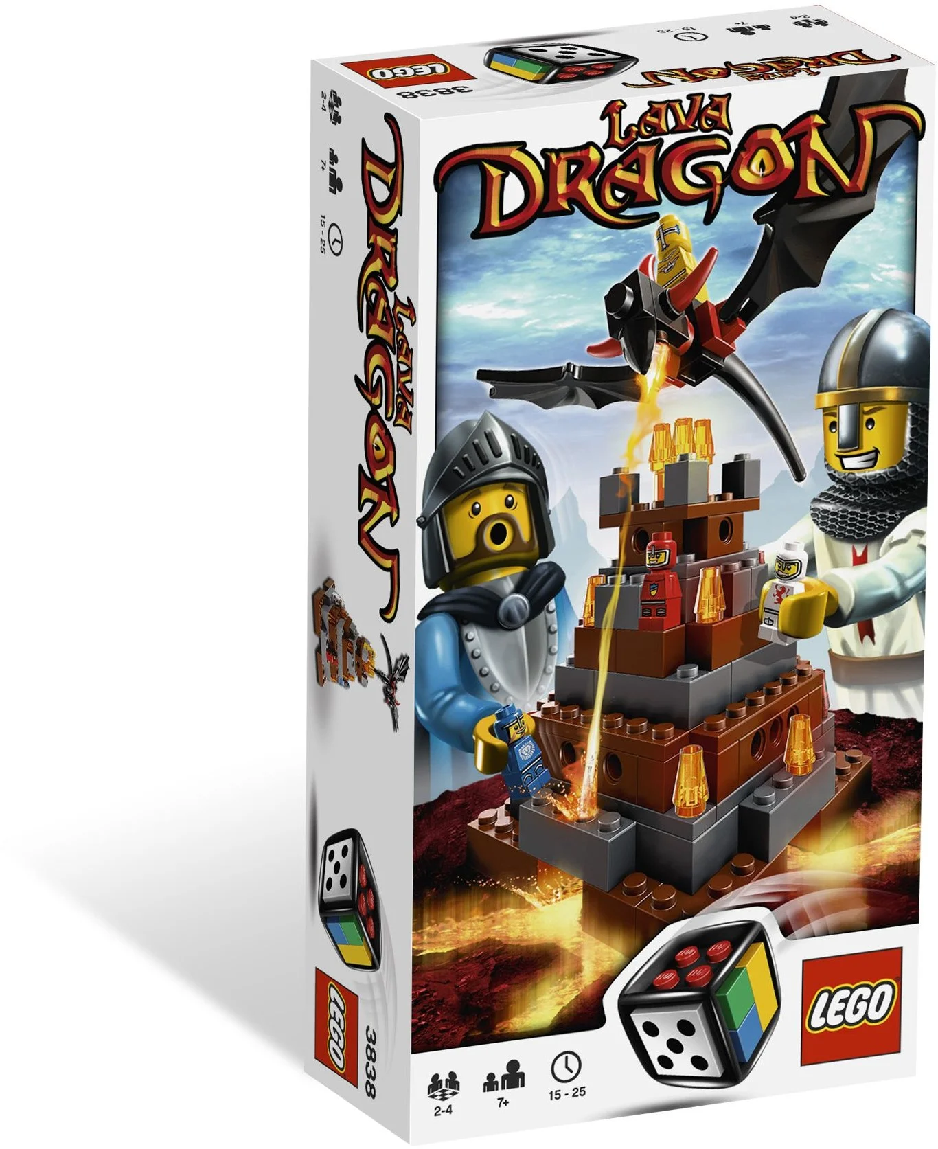 LEGO® 3838 Lava Dragon Smok Misb 2009 choinka mikołaj - zdjęcie 10