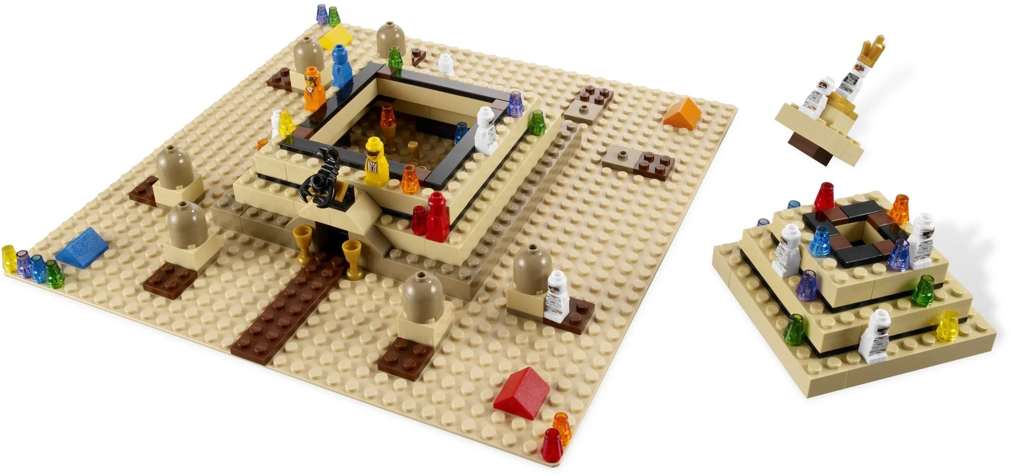 LEGO® 3843 Pyramid gra planszowa Piramida Ramzes Egipt Faraon Misb - zdjęcie 9