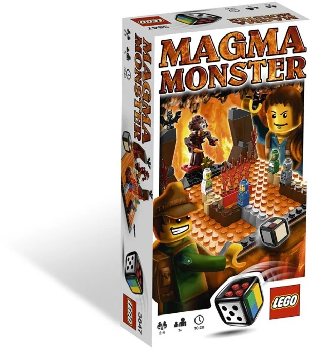 Magma Monster klocki nowy zestaw