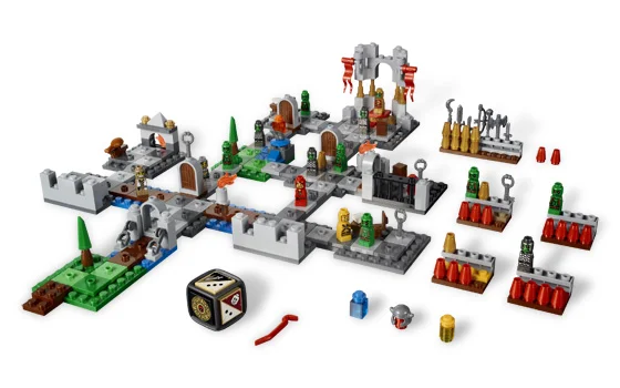 LEGO® 3860 Gra Lego Heroica Fortaan. Nowy. Zagniecenie - zdjęcie 4