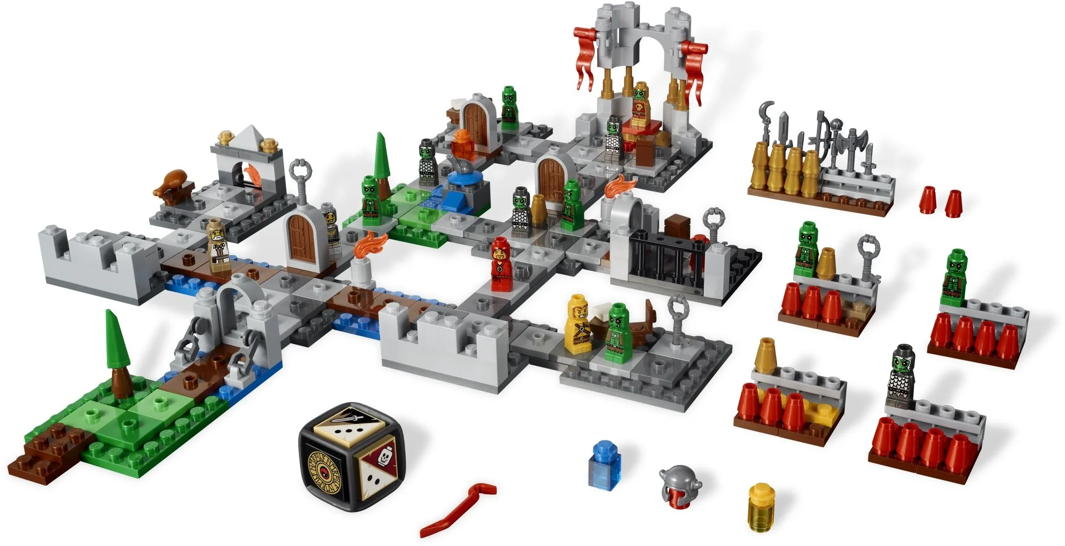 LEGO® 3860 Gra Lego Heroica Fortaan. Nowy. Zagniecenie - zdjęcie 6