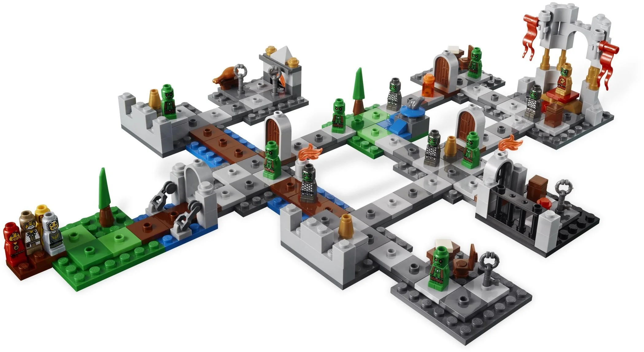 LEGO® 3860 Gra Lego Heroica Fortaan. Nowy. Zagniecenie - zdjęcie 7