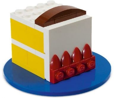 nowy Lego Birthday Cake tort urodzinowy Misb 2012