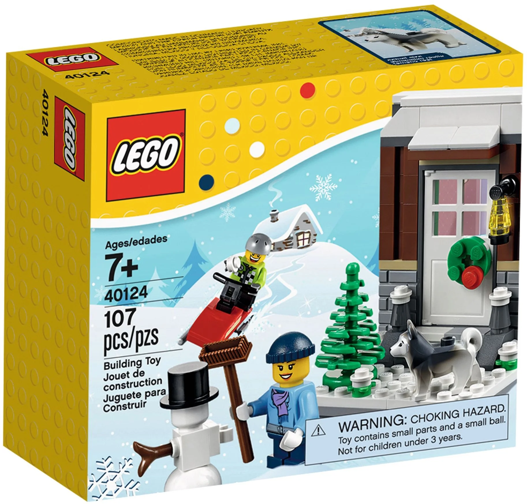 LEGO® 40124 Nowy Lego Creator Zestaw Świąteczny 2015- Zimowa zabawa Misb 2015 - zdjęcie 2