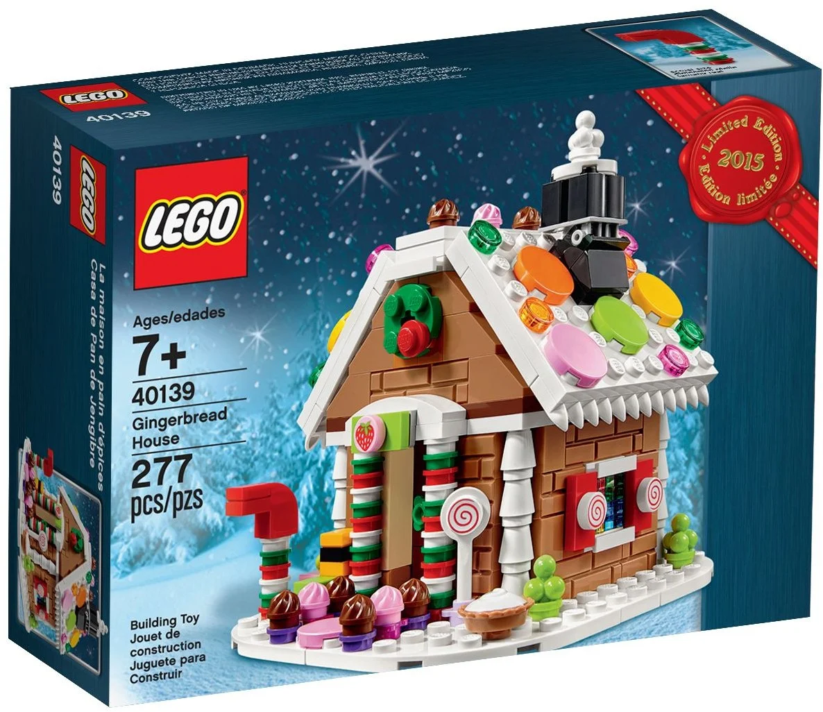 Klocki Lego Okolicznościowe Chatka z piernika Unikat