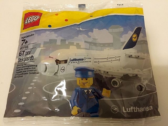 LEGO® 40146 Lufthansa Plane