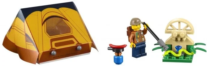 nowy Lego City namiot Jungle Explorer Kit Misb 2017