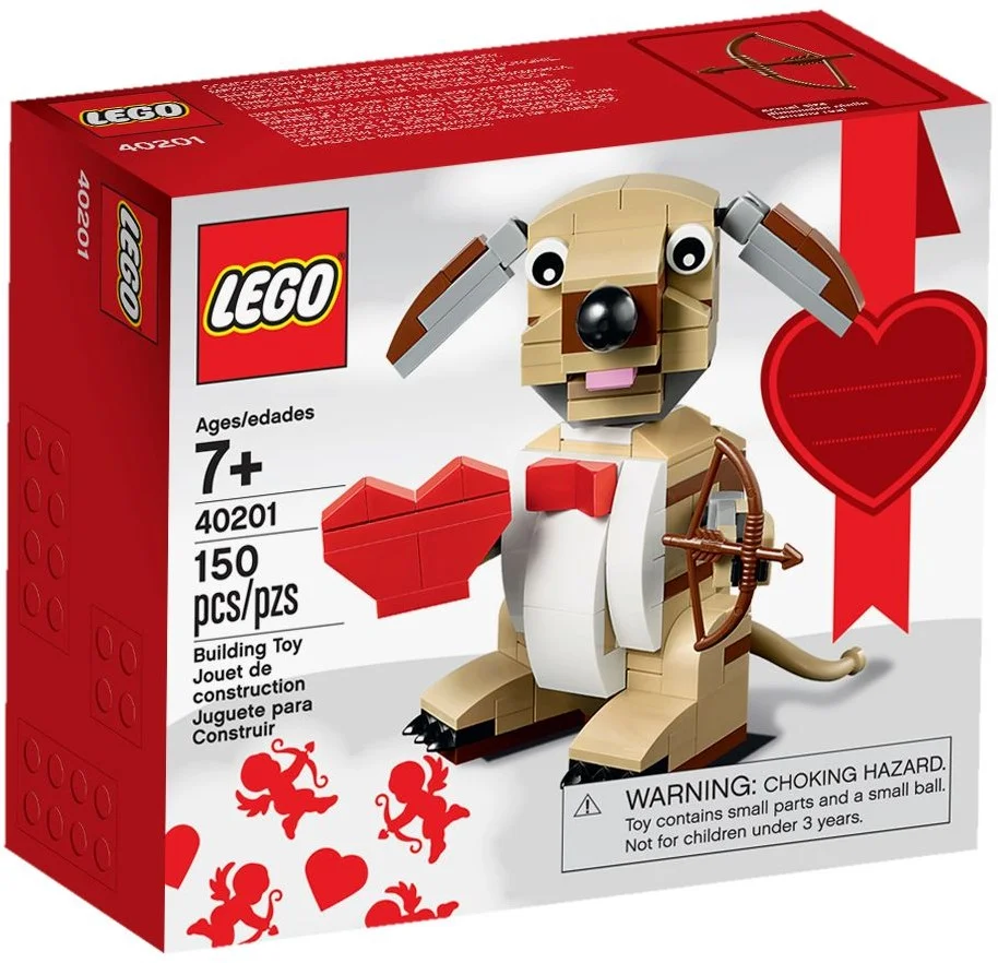 LEGO® 40201 Valentine's Cupid Dog
