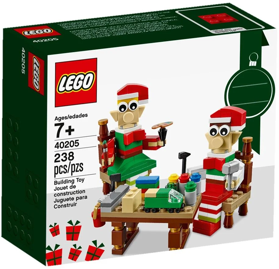 LEGO® 40205 Lego Pomocnicy Świętego Mikołaja Christmas Misb choinka mikołaj - zdjęcie 2